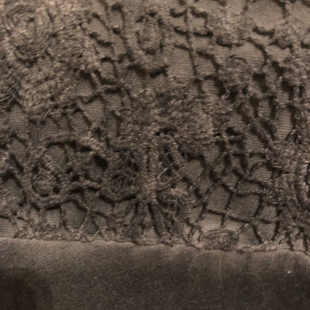 Lace-shoulder Tee- Ruff Hewn - Picture 4 of 6